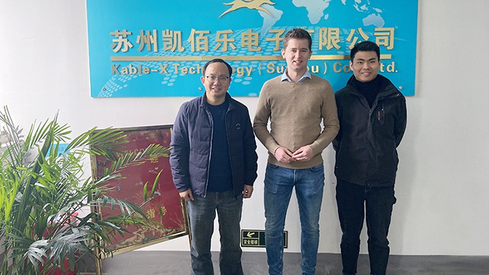 客户来访凯佰乐
