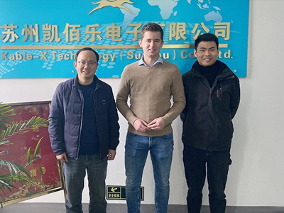 WF客户莅临凯佰乐参观考察